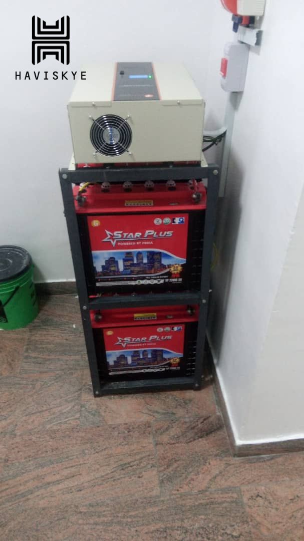 Customer installation Haviskye SOlar Lagos